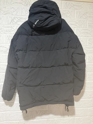 Holden Mens Long Down Parka Black Jacket Size XL image 12