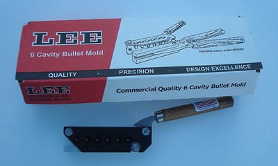 LEE 6 Cavity Bullet Mold 90315 358-105-SWC 38 Special 357 LEE 6 Cavity Bullet Mold 90315 358-105-SWC 38 Special 357