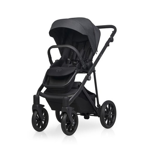 RIKO VELAR STROLLER BABY PRAM 2in1 3in1 CARRYCOT + PUSHCHAIR + CAR SEAT + ISOFIX - Picture 38 of 50