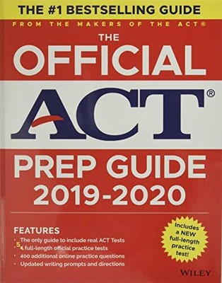 The Official Act Prep Guide 2019-2020, (Book + 5 Practice Test by ACT 1119580501