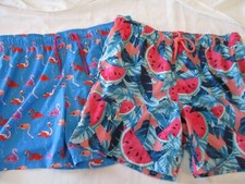 2 Pair George Swim Trunks Size Large 36-38