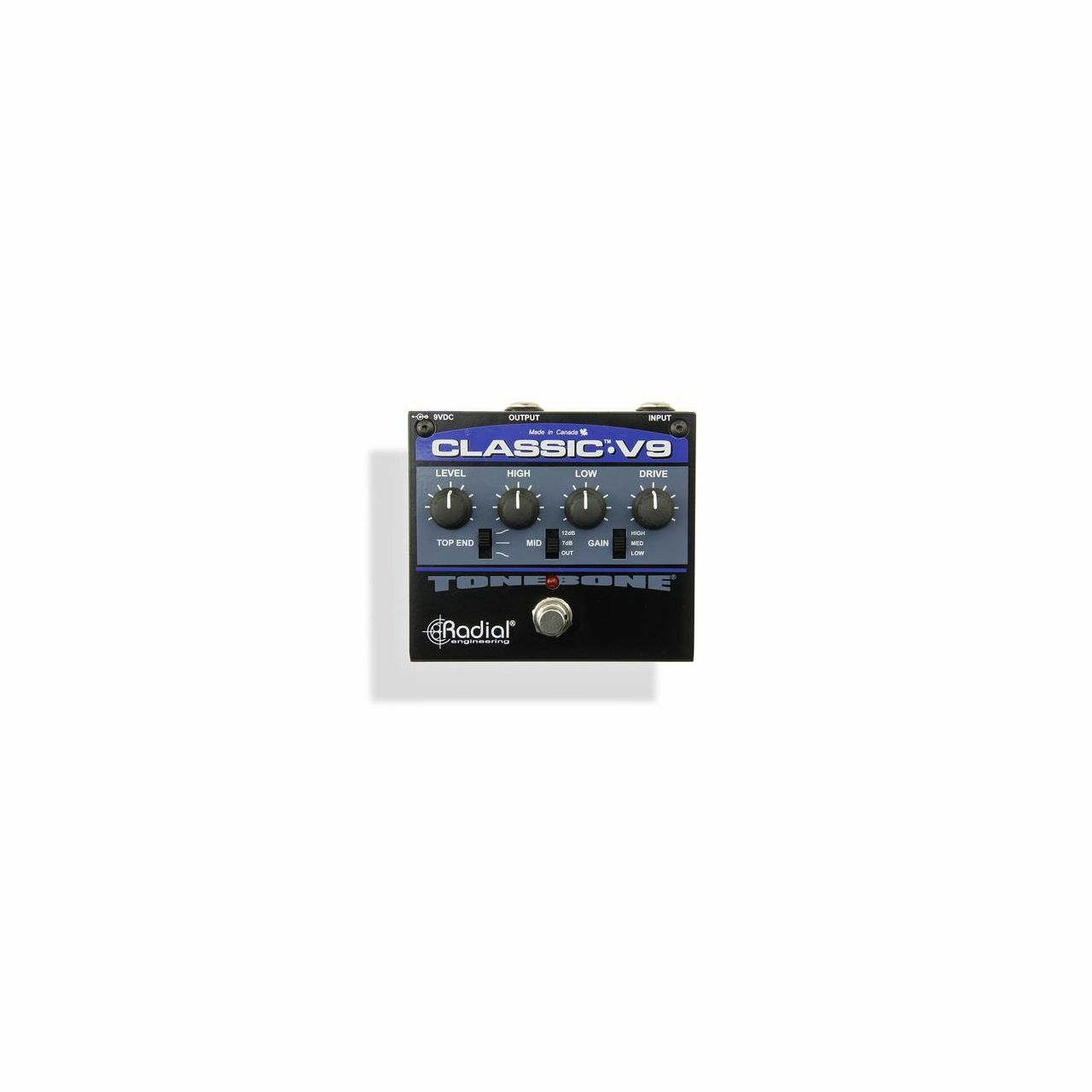 RADIAL Tonebone Classic V9 Distortion / Overdrive (дисторшн / овердрайв)