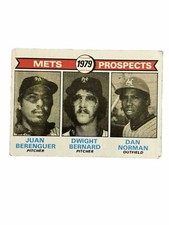Very Good: Vintage 1979 topps New York Mets Prospects Rookies Trading Card