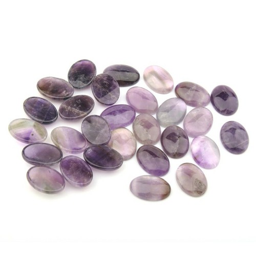 15x20mm Oval cabochon CAB Flatback Semi-Precious Gemstone 10pcs for DIY Jewelry - Picture 30 of 30