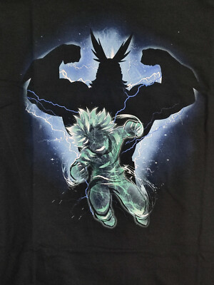 My Hero Academia - T-Shirt Black S - Sharkrobot
