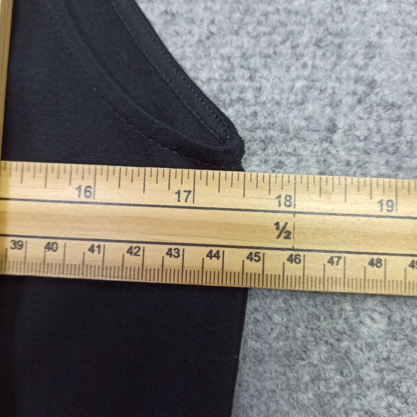 Massimo Dutti Womens Dress Size M Slim Black Stretch Jersey Tie Medium D-38 thumbnail 10