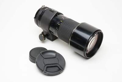 Nikon Nikkor MF 300mm f4.5 ED IF AIS telephoto lens, well used, still great