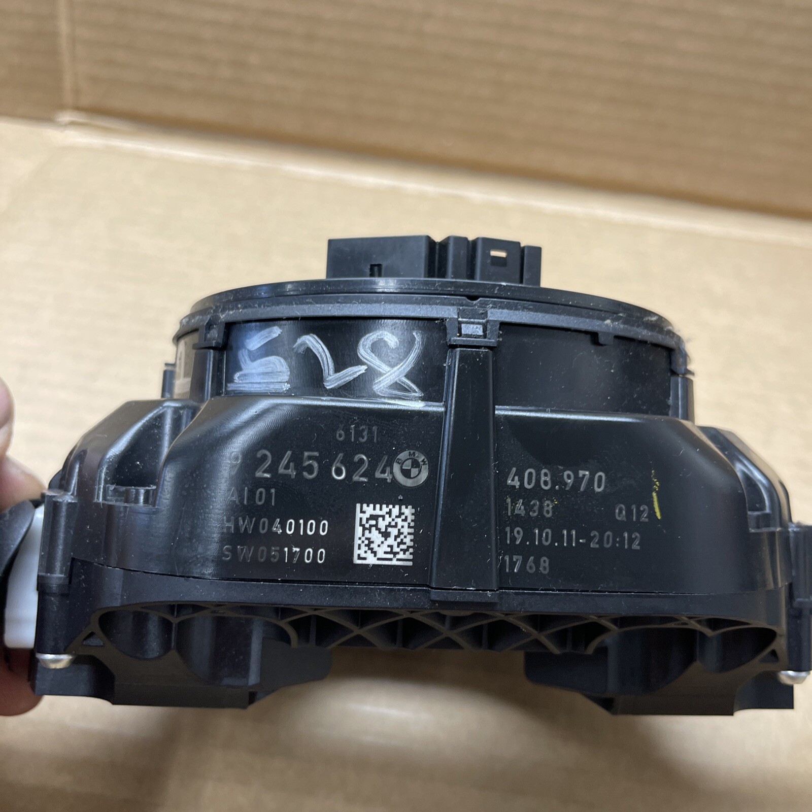 2011 F01 BMW 750li Steering Column Signal Wiper Arm Combination 