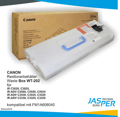 CANON Resttoner FM1-A606-040 Waste Box WT-202 iR C3020 iR-ADV C5560 C3530 3330