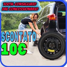 Platzsparend Notrad Ab 16 Rad 5 Löcher für Fiat 500L Ersatzteil Neu Notfall Auto