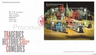 STRATFORD GB ROYAL MAIL FDC 2011 ROYAL SHAKESPEARE COMPANY RSC MINIATURE SHEET