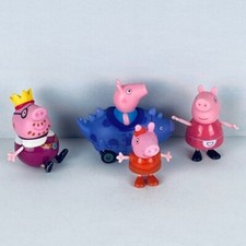Peppa Pig TV Character Toy Figures Jazwares Kids Pretend Play