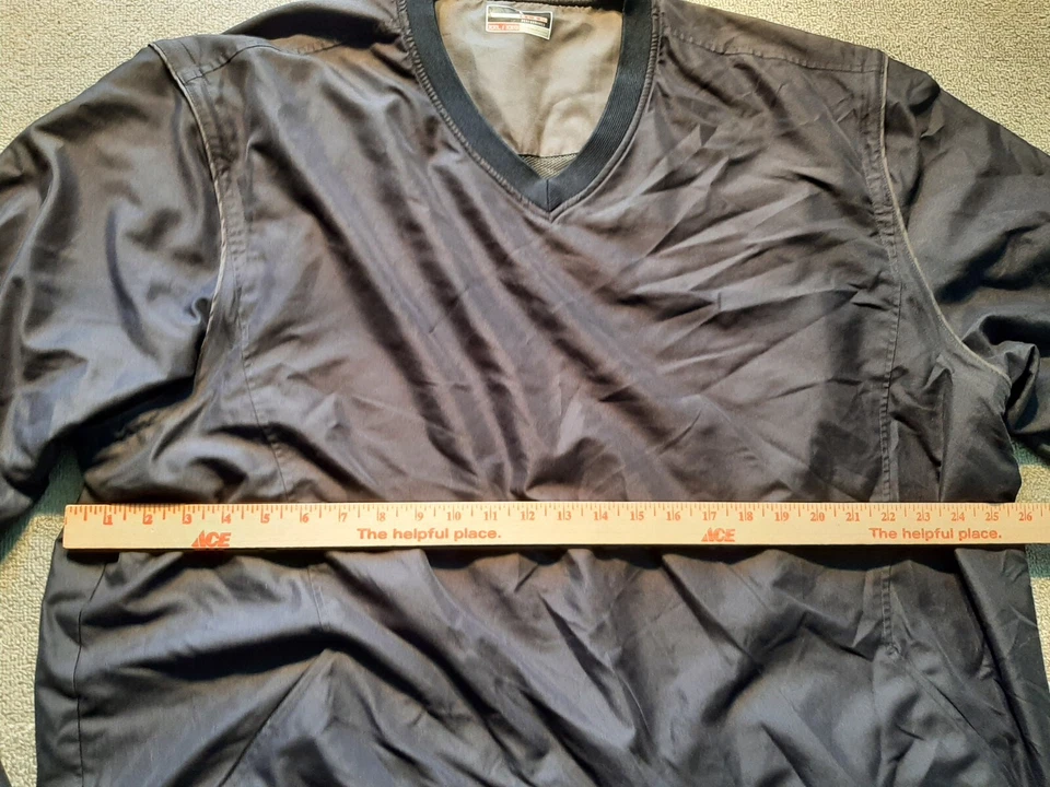 Chaqueta cortavientos Grand Slam XXL azul oscuro mangas antideslizantes para hombre Foto 3 de 4