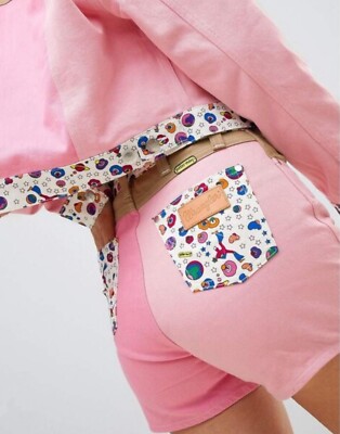 Rare! Wrangler X Peter Max Shorts Women s Waist Size 28'' BNWT RRP£160