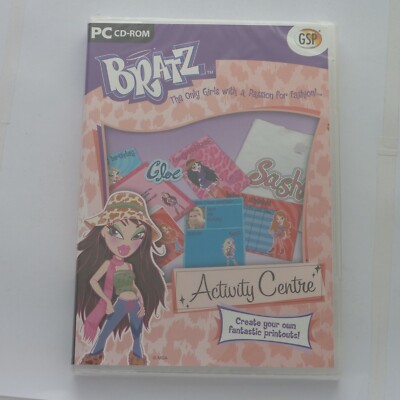 Bratz: Activity Center PC CD ROM NEU Computerspiel Fabrik Kinder Mädchen Mode