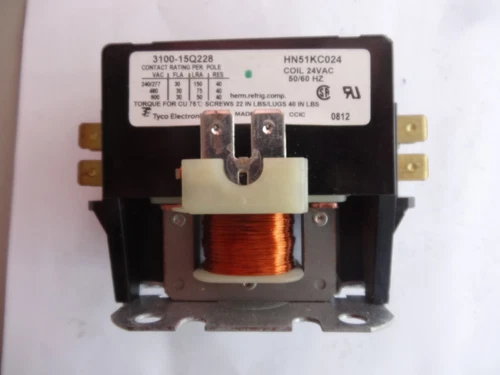Contactor 3100-15Q228; HN51KC024; 24V, 50/60HZ--"USED"