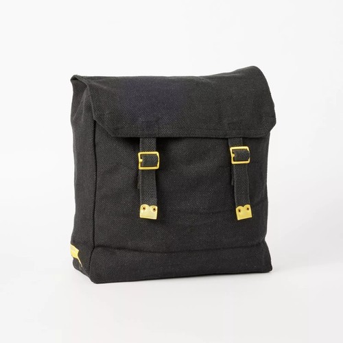 WP7 Canvas Web Backpack Black Khaki Shoulder Indian Web Bag Fishing Day BackPack - Picture 26 of 51
