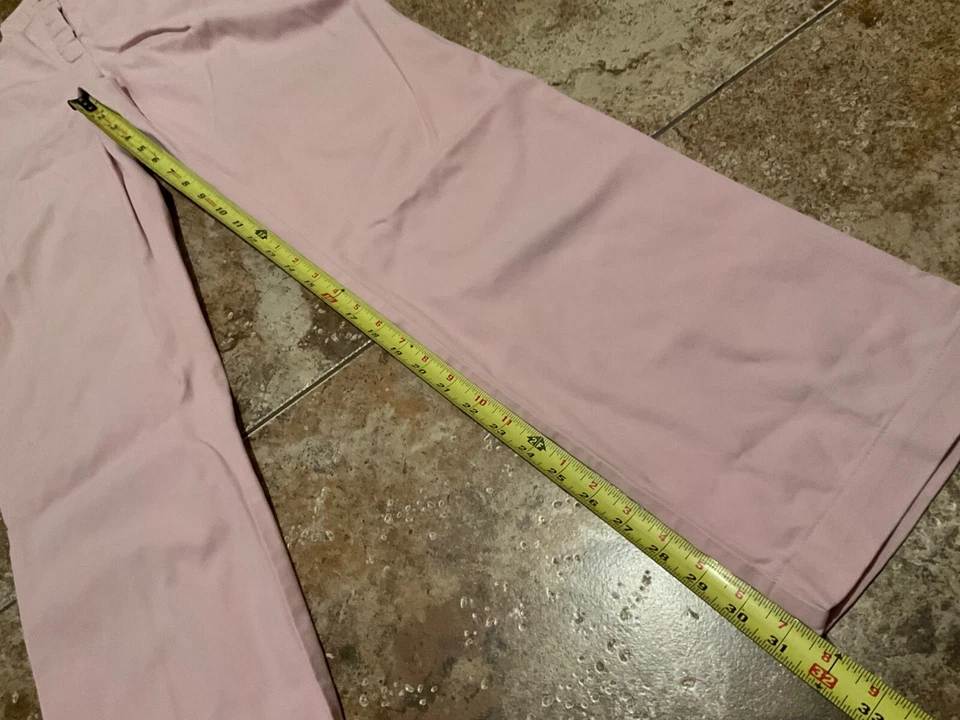 JEANS ST JOHN SPORT MARIE CINZA ROSA PERNA RETA (TAMANHO 6) - Imagem 3 de 4