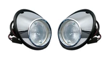 OER Back Up Lamp Assembly Set With Wiring For 1967-1968 Ford Mustang Models