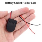 1x CR2032 Knopfzelle Batterie Sockel Halter Fall Abdeckung EIN-AUS-Schalter