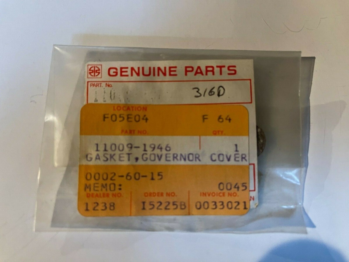 NOS KAWASAKI 11009-1946 GASKET,GOVERNOR COVER | eBay