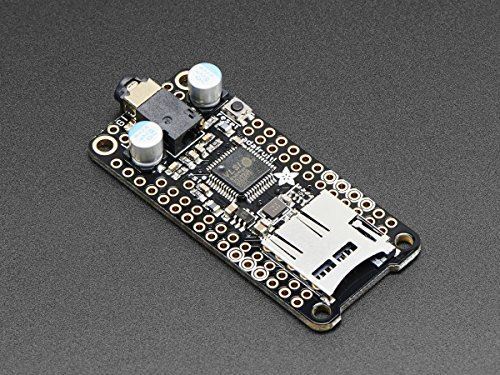 Adafruit Music Maker FeatherWing - odtwarzacz syntezatora MP3 OGG WAV MIDI - Zdjęcie 1 z 1