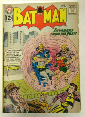 Batman #149 Good+ 1962 DC Comics Invaders From The Past