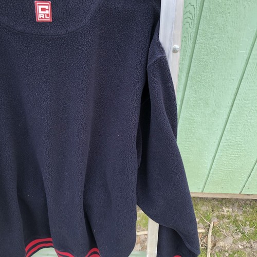 VTG Chaps Ralph Lauren Sweatshirt Sweater Large Mens Fleecy Spell Out Crew - Picture 17 of 17