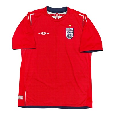MAGLIA inghilterra umbro L euro 2004 SHIRT JERSEY FOOTBALL CALCIO