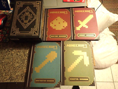 Minecraft The Complete Handbook Collection Box Set Hardcover by Scholastic Inc.