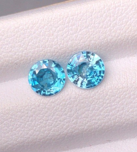 1.77CT Dream Collection 100% Natural Blue Zircon loose gemstone - Picture 3 of 3