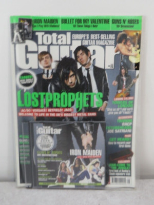Total Guitar Magazine w/ Original CD - Summer 2002 - Lost Prophets
