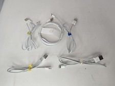 lot of 5 iphone charging cables NO brick included