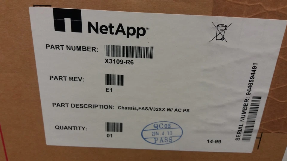 Netapp X3109-R6 Chassis w/PSU vt brand new in box - Image 2 of 2