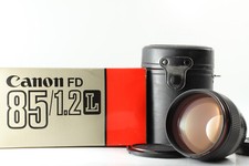Near MINT BOXED Canon New FD 85mm f1.2 L NFD ...