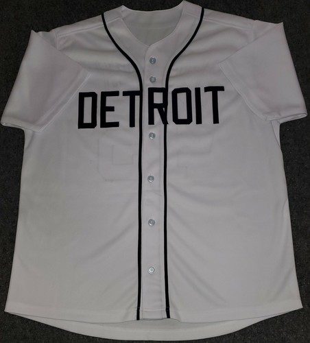 DETROIT TIGERS CECIL FIELDER AUTOGRAPHED SIGNED JERSEY JSA COA - Picture 3 of 3