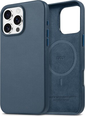 iPhone 16 Pro Max 6,9'' (2024) Hülle - Magnetisch, Dunkelblau, Stoßfest Anti-Rutsch