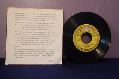 Jerry Lee Lewis, The Great Ball of Fire, 1957 Sun Records EPA-107