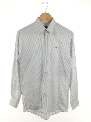 バーバリーシャツ HZ9001☆BURBERRY BLACK LABEL : ロゴワッペン VネックTシャツ