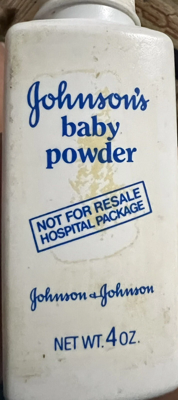 Johnson's Baby Powder - 4 Oz Hospital Package We ship Every Business Day