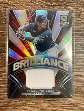 ISAAC PAREDES 2021 Panini Spectra Brilliance Materials Hyper #50/75