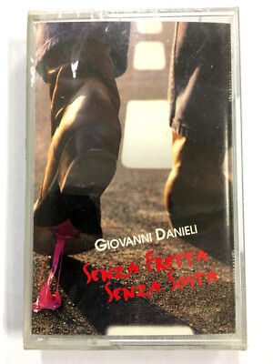 GIOVANNI DANIELI - OHNE EILE OHNE STOPP - MC MUSIKKASSETTE NEU UND VERSIEGELT