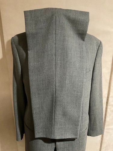 RICK PALLACK SUIT / GREY TEXTURE / 40 REG / MADE IN ITALY / WOOL / FINE QUALITY - Picture 5 of 5