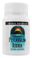 Source Naturals - Potassium Iodide 32.5 Mg. - 240 Tablets on sale Source Naturals - Potassium Iodide 32.5 Mg. - 240 Tablets on sale