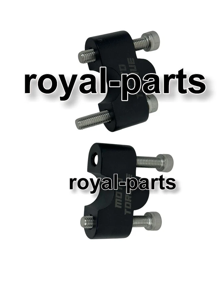 HANDLEBAR RISER BLACK FIT FOR TRIUMPH SPEED 400 & SCRAMBLER 400X Foto 4 de 4