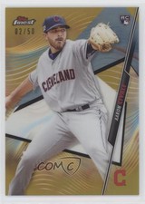 2020 Topps Finest Gold Refractor 2/50 Aaron Civale #70 0a4s
