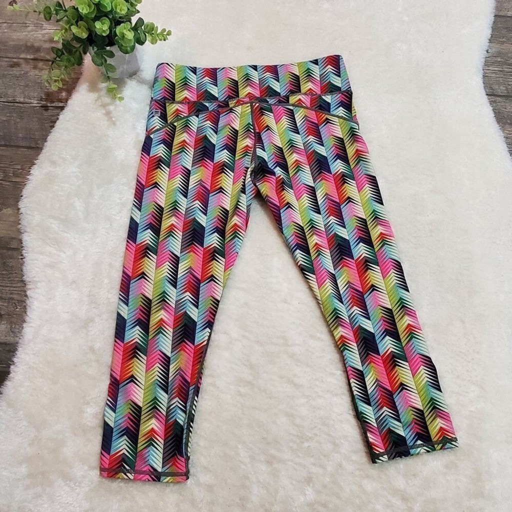 Fabletics Lima Capri Max-Compression Colorful Leg… - image 7