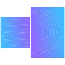 Colorful Luminous Stickers For DJI Avata Fluorescent Decals Through Night Flight