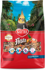 Fiesta Cockatiel Food, Nutritious and Fun Blend, Supports Skin, Feather, Digesti