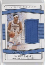 2020-21 Panini National Treasures Treasured Threads 96/99 Darius Bazley s3g